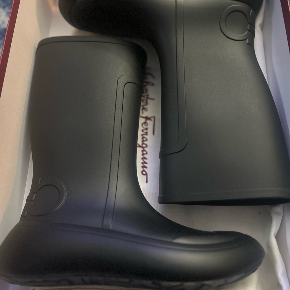 Ferragamo rain boots